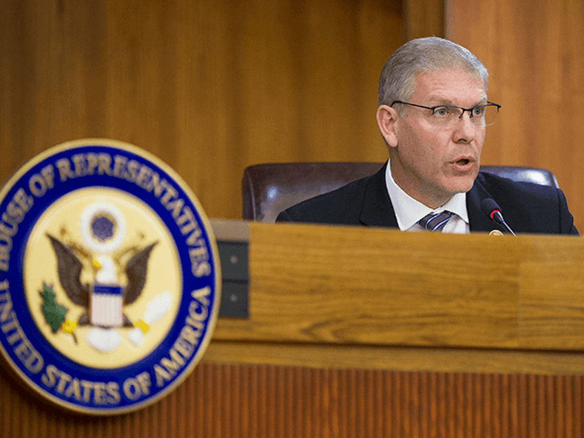 Rep. Barry Loudermilk (R-GA) speaks during the Elections Subcommittee field hearing on 'Voting Rights and Election Administration in Florida' at the Broward County Governmental Center on May 06, 2019 in Fort Lauderdale, Florida. The subcommittee is visiting different parts of the country examining voting rights, as well as evidence of voter purging and voter suppression efforts, among other voting related issues. (Photo by Joe Raedle/Getty Images)