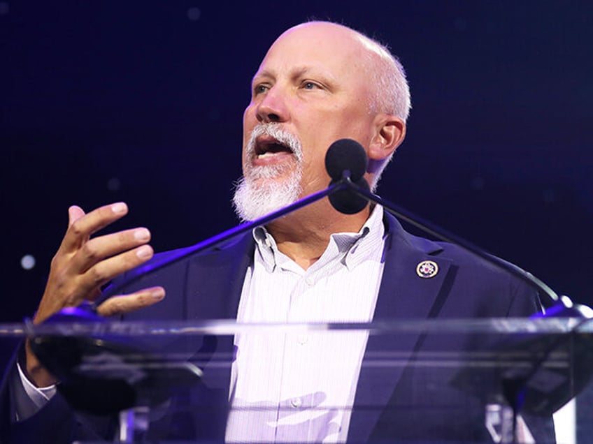 U.S. Congressman Chip Roy speaking with attendees at the 2024 Young Americans for Liberty