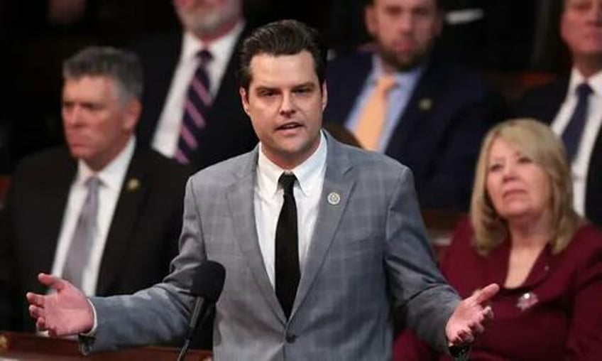 rep gaetz introduces bill to censure investigate judge in trump 2020 election case