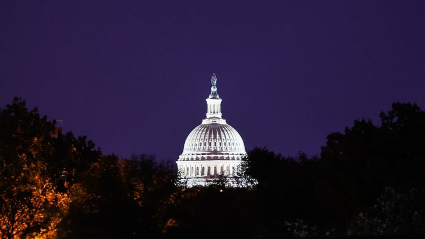 The Capitol dome