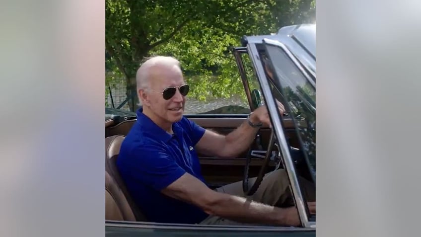 Biden corvette campaign video