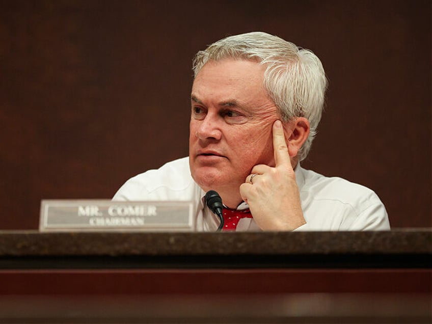 WASHINGTON, DC - MARCH 25: Chairman Rep. James Comer (R-KY) during the House Oversight And