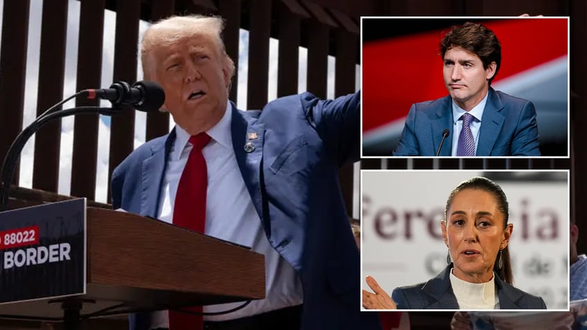 Trump Trudeau Sheinbaum