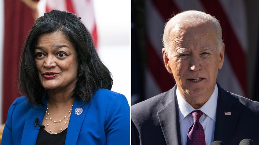 rep jayapal warns president biden says he needs to be careful about support for israel