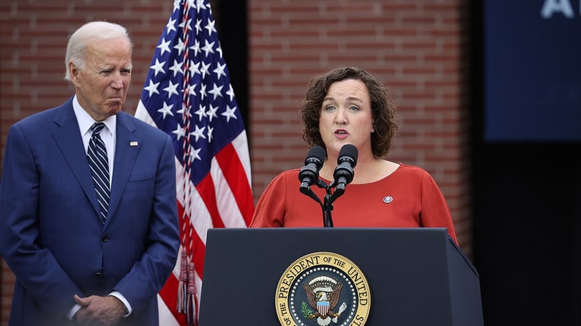 Katie Porter and Biden