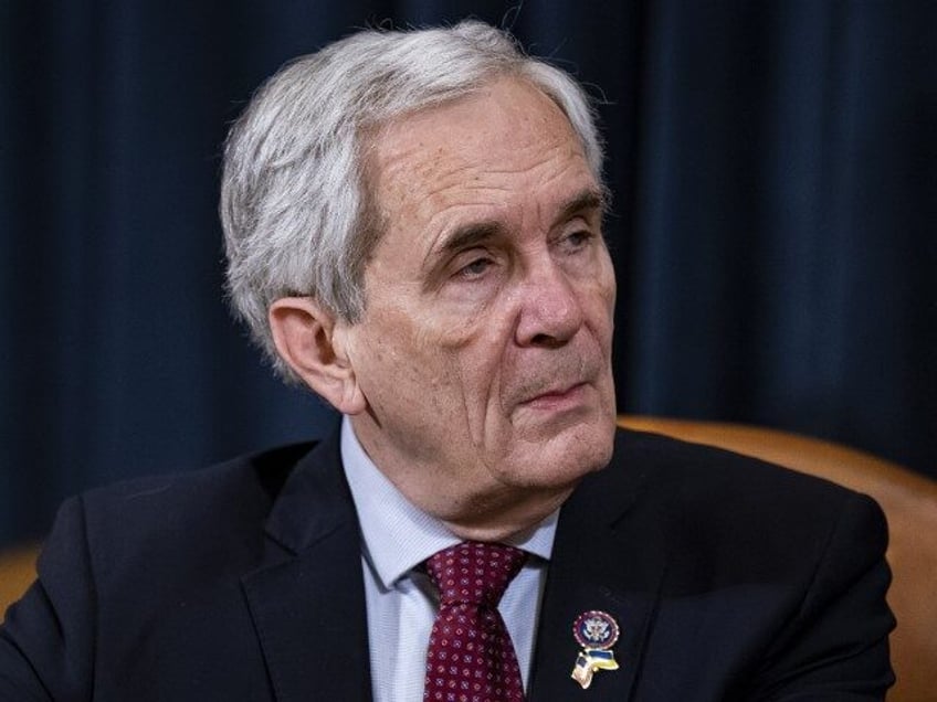 Representative Lloyd Doggett, a Democrat from Texas, arrives during a House Ways and Means