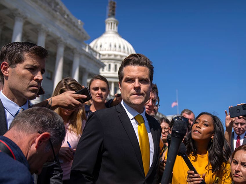 rep matt gaetz formally makes his move to oust speaker kevin mccarthy