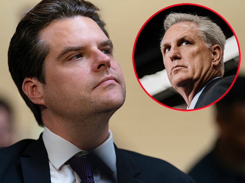 rep matt gaetz reportedly offering democrats subpoena power to help oust mccarthy