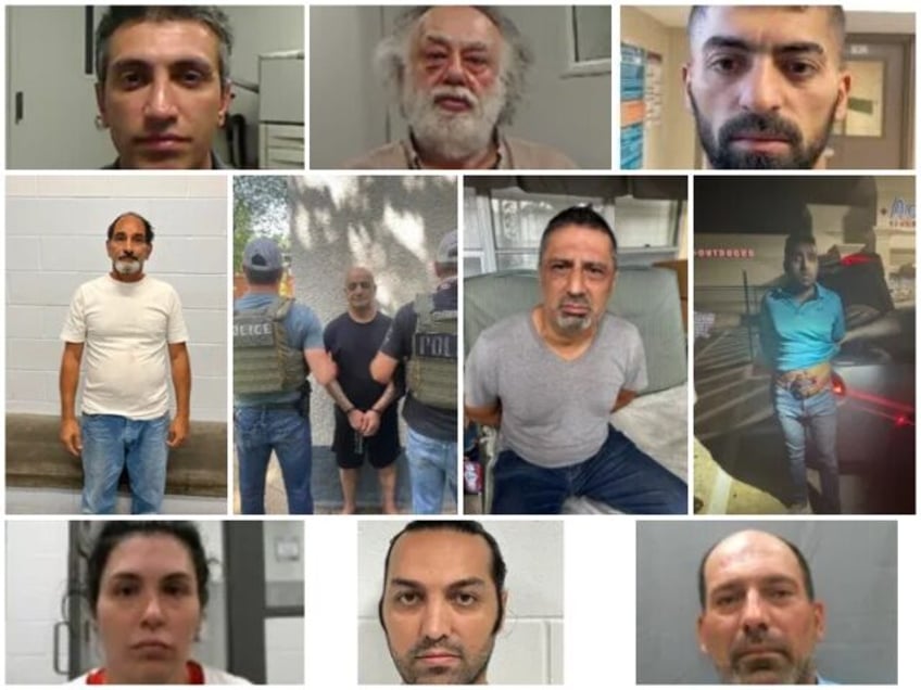 DHS: 11 Iranian Illegal Aliens Arrested in U.S. over Weekend (Department of Homeland Secur