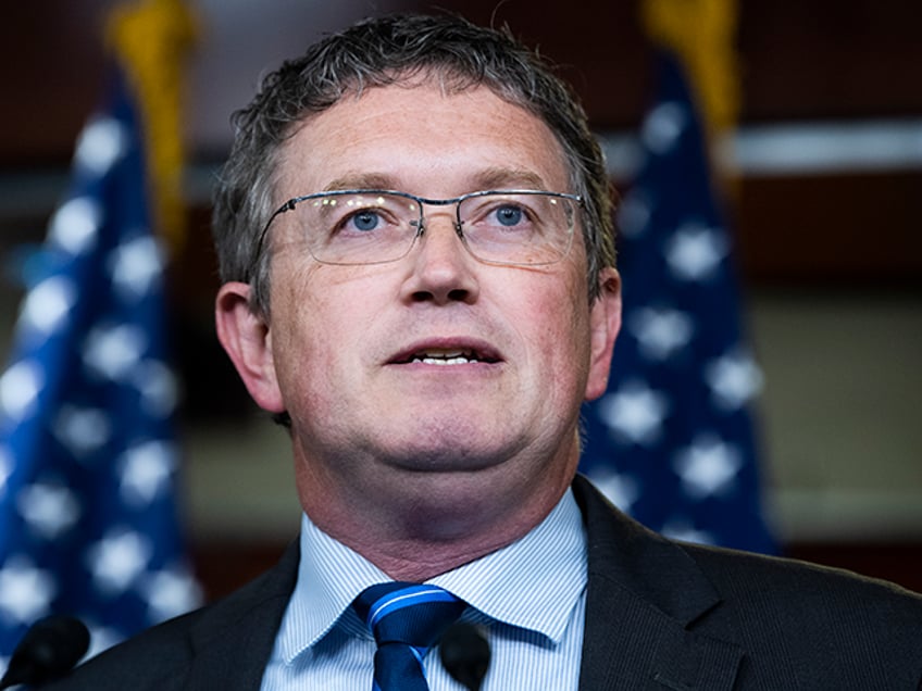 rep thomas massie posts antisemitic meme claiming congress chooses zionism over american patriotism