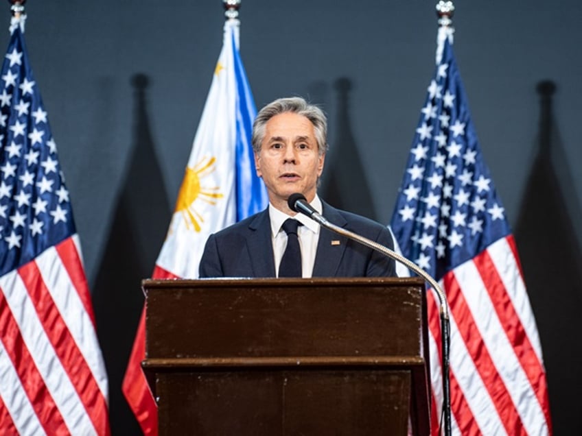 Israel - Secretary Antony J. Blinken holds a joint press availability with Secretary of Defense Lloyd J. Austin III, Philippine Foreign Secretary Enrique Manalo, and Philippine Defense Secretary Gilbert Teodoro in Manila, Philippines, July 30, 2024. (Official State Department photo by Freddie Everett via Flickr)