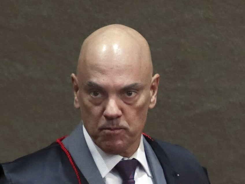 President of the Supreme Electoral Court, Minister Alexandre de Moraes, arrives to preside