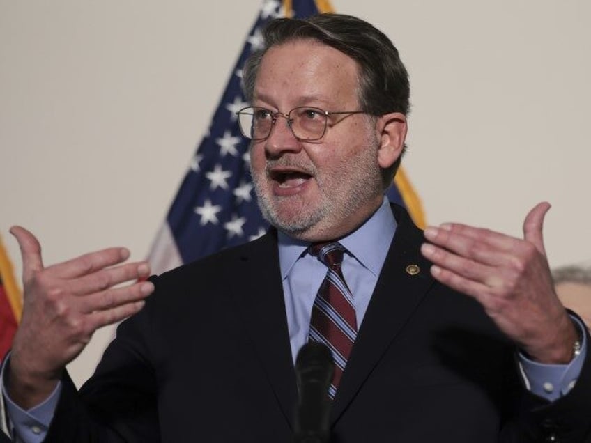 report democrat sen gary peters protects ccp linked biotech firm accused of stealing americans dna