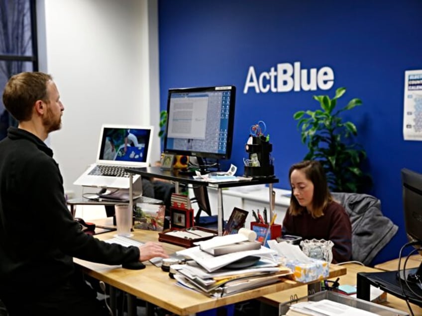 Somerville, MA, 11/13/2018 -- at ActBlue in Somerville. (Jessica Rinaldi/Globe Staff) Topi