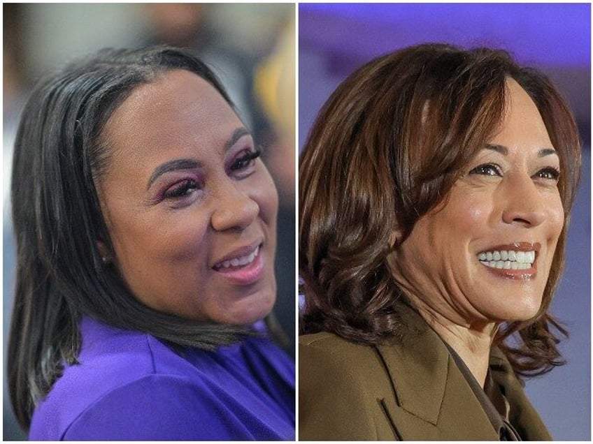 Fani Willis and Kamala Harris