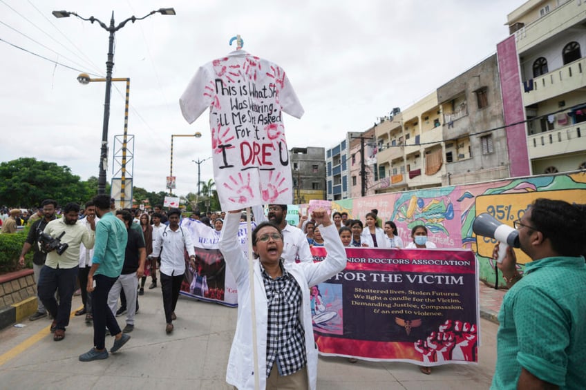 report india hospital where doctor was raped and murdered launching nationwide strike sold dead bodies