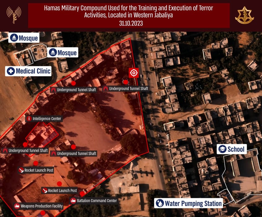 report israeli airstrike on jabaliya kills terrorists causes underground tunnel collapse