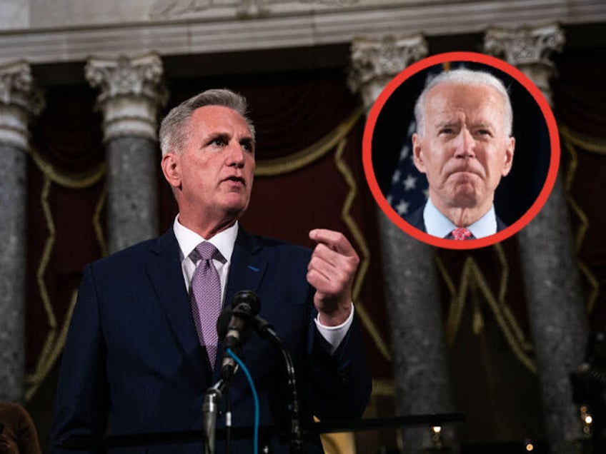 report kevin mccarthy to push biden impeachment inquiry as logical next step