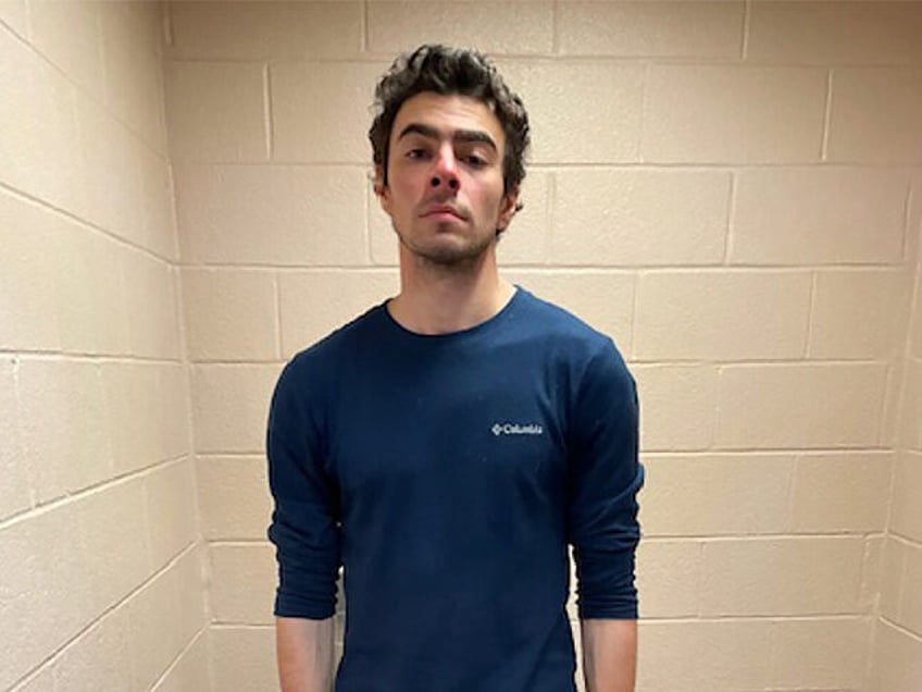 This photo provided by Pennsylvania State Police shows Luigi Mangione, a suspect in the fa