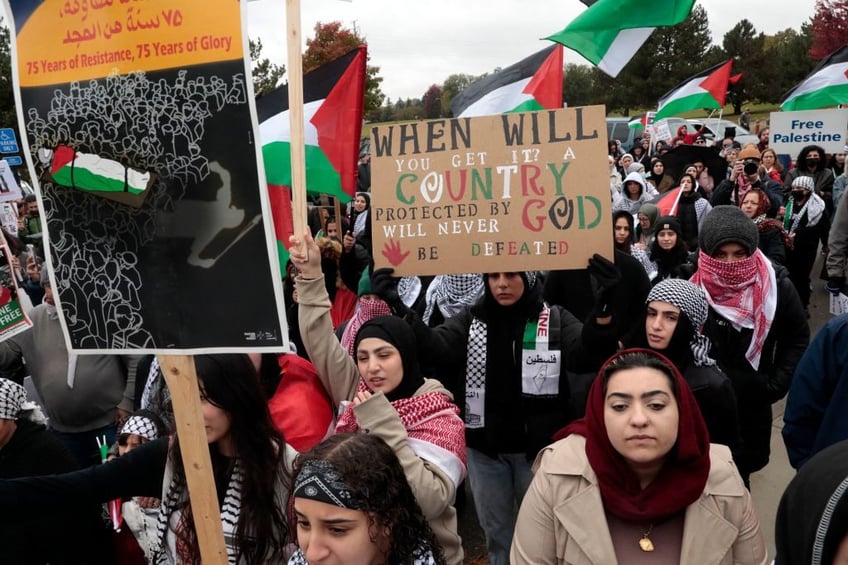 report muslim voters in swing state of michigan sour on biden amid israel war