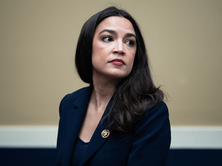 UNITED STATES - MAY 13: Rep. Alexandria Ocasio-Cortez, D-N.Y., attends the House Energy an
