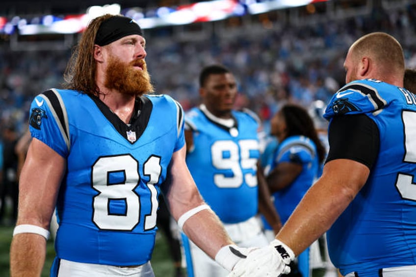 report panthers hayden hurst suffering from post traumatic amnesia after vicious hit