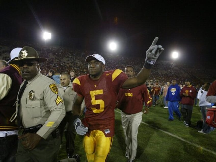 Reggie Bush The UCLA Bruins against the USC Trojans in Los Angeles Saturday Dec. 4, 2005.