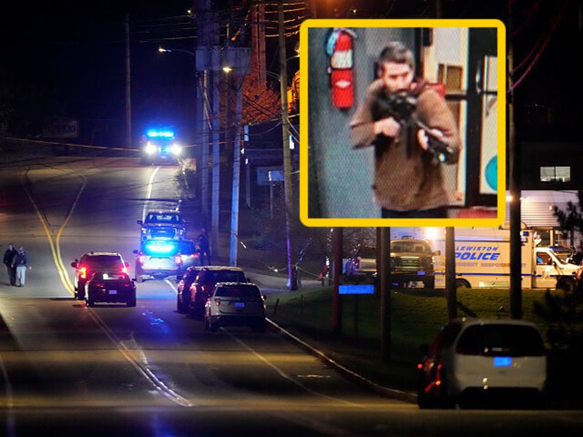 Police respond to an active shooter situation in Lewiston, Maine, Wednesday, Oct. 25, 2023