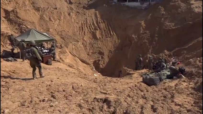 reporters notebook embedded with the idf deep inside hamas tunnels under unrwa hq