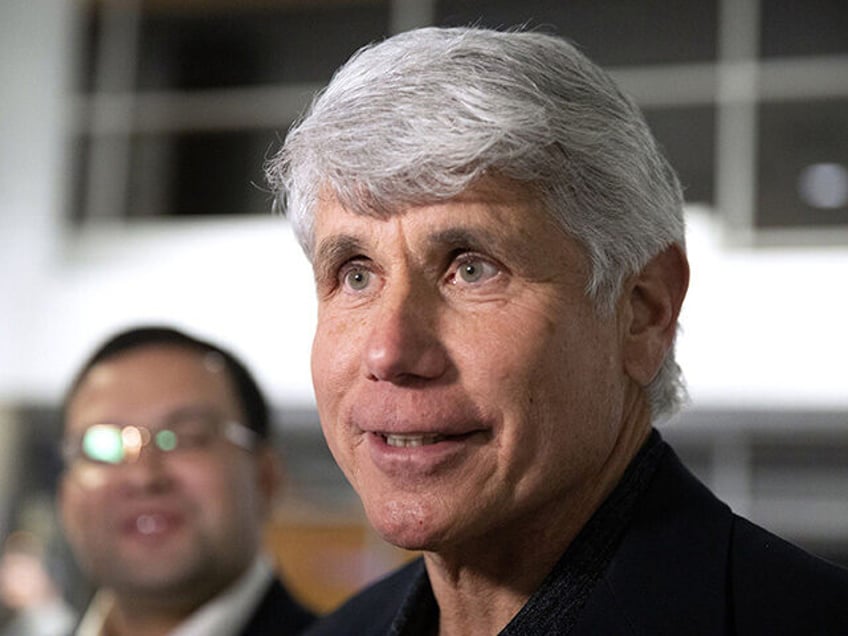 Former Illinois Gov. Rod Blagojevich on Feb. 18, 2020, after being released from a Colorad