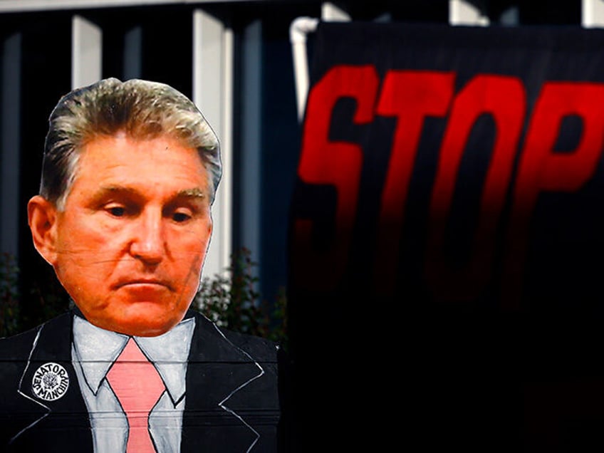 republican group targets joe manchin over his championing of 700 billion so called inflation reduction act