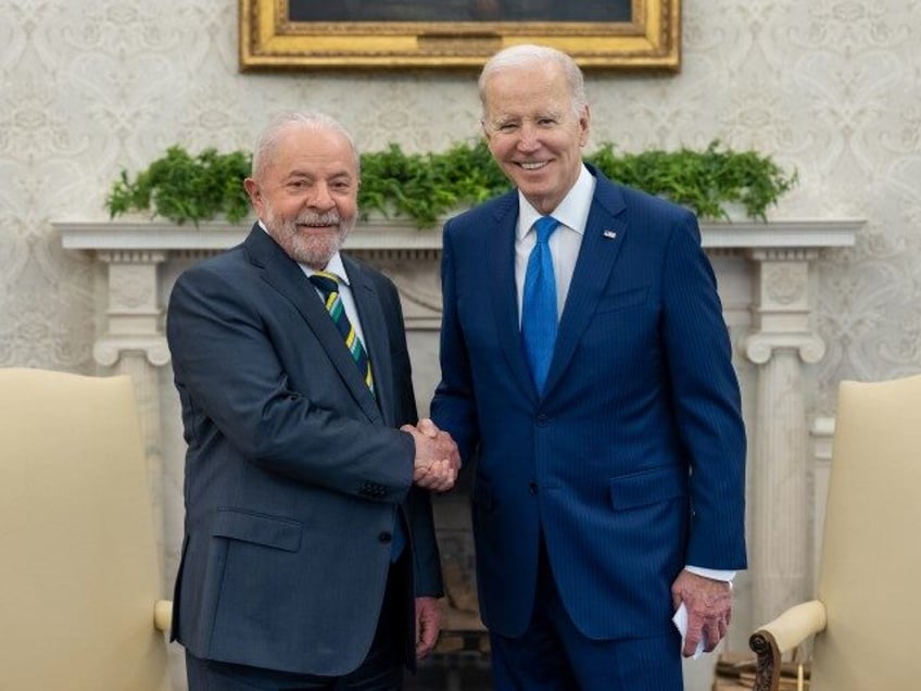 President Joe Biden meets with Brazilian President Luiz Inacio Lula da Silva, Friday, Febr