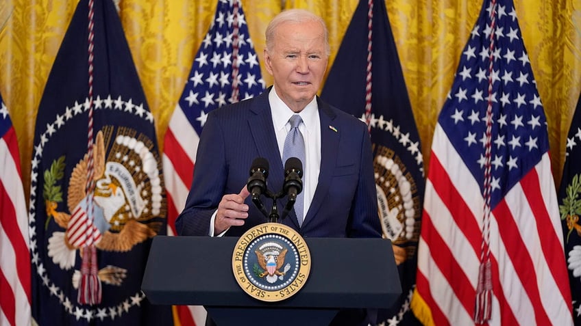 Biden speaks at White House