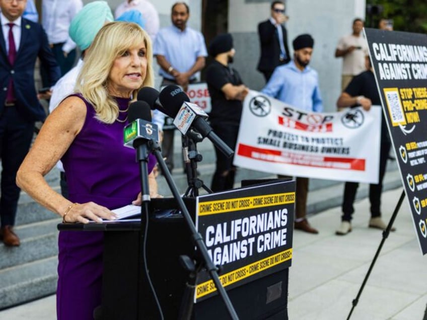 republicans rally in sacramento make crime illegal again in california