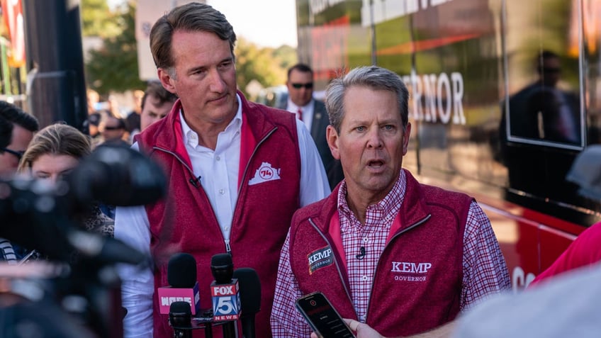 Virginia Gov. Youngkin and Georgia Gov. Kemp