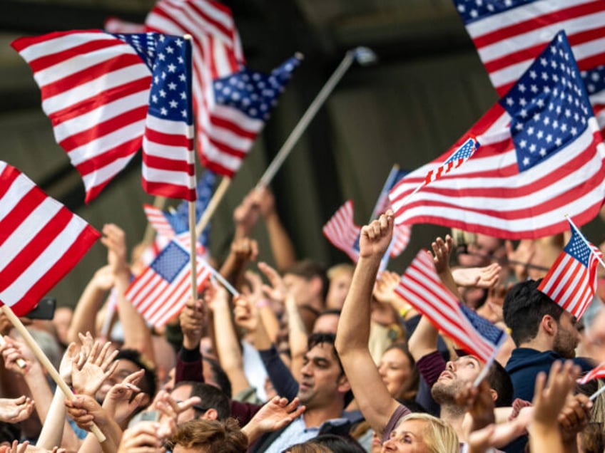 American flags