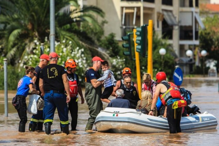 rescues underway in flood hit greek towns as toll rises to 11