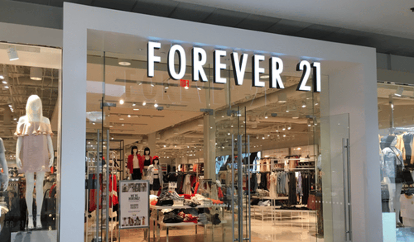 retailer forever 21 is not forever files bankruptcy for second time plans liquidation sale 