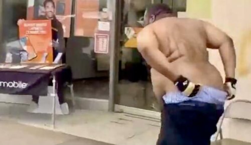 retailers revenge obese jewelry thief gets whipped then stripped