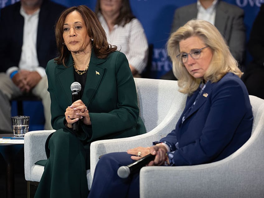 Democratic presidential nominee, U.S. Vice President Kamala Harris fields questions during