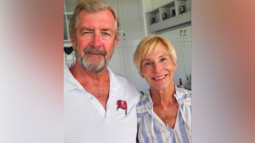 Ralph Hendry and Kathy Brandel, smiling