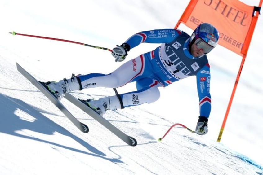 French skier Alexis Pinturault during training at Beaver Creek