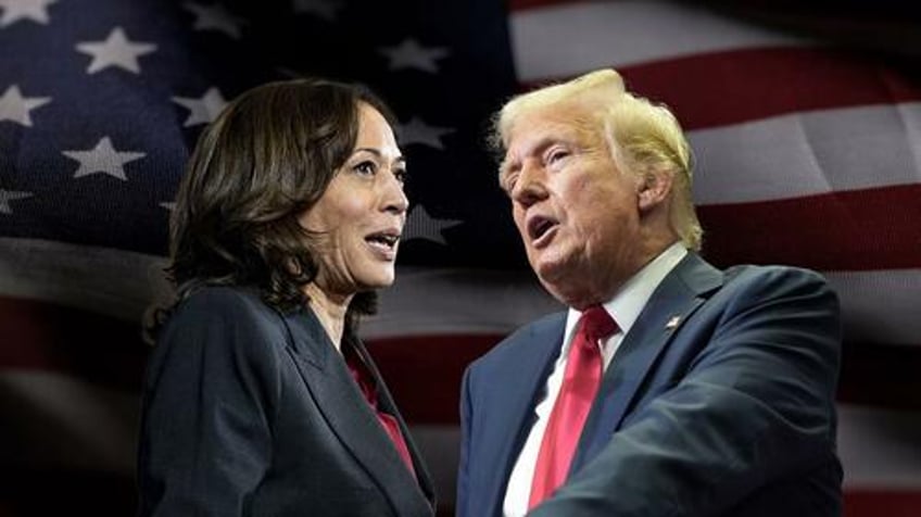 reuters shock poll finds kamala leading trump theres just one catch