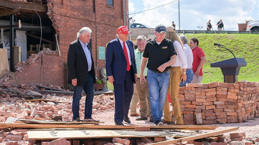 Rev. Franklin Graham and Donald Trump