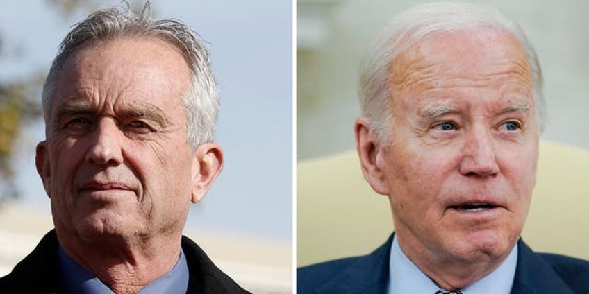rfk jr remains thorn in bidens side as 2024 polls show kennedy holding onto sizable chunk of dem voters