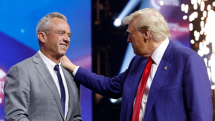 Robert F. Kennedy Jr. and Donald Trump