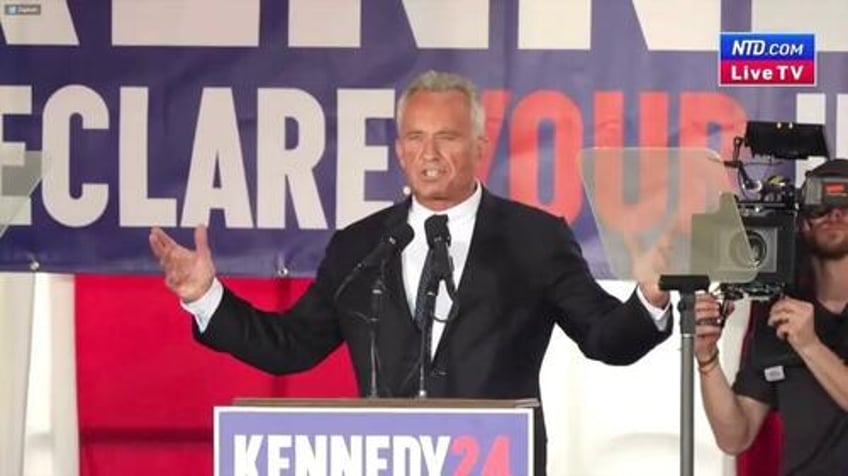 rfk jr sees surge in fundraising after declaring independent run