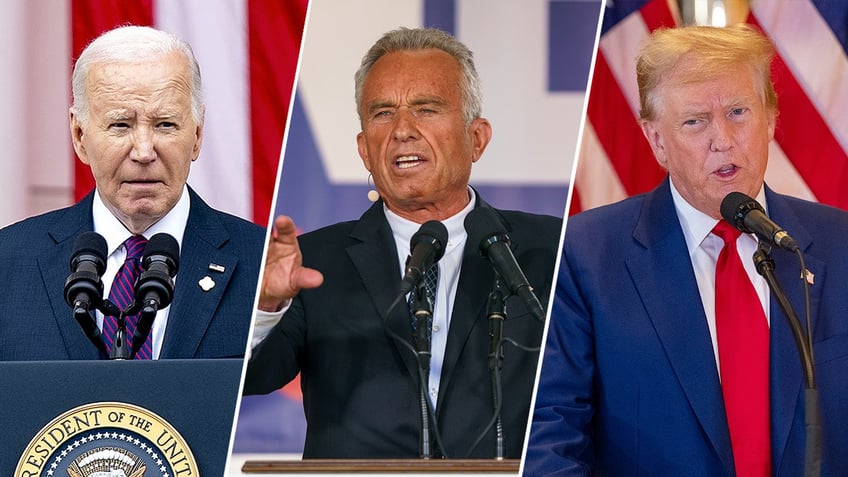 Joe Biden, Robert F. Kennedy Jr., and Donald Trump