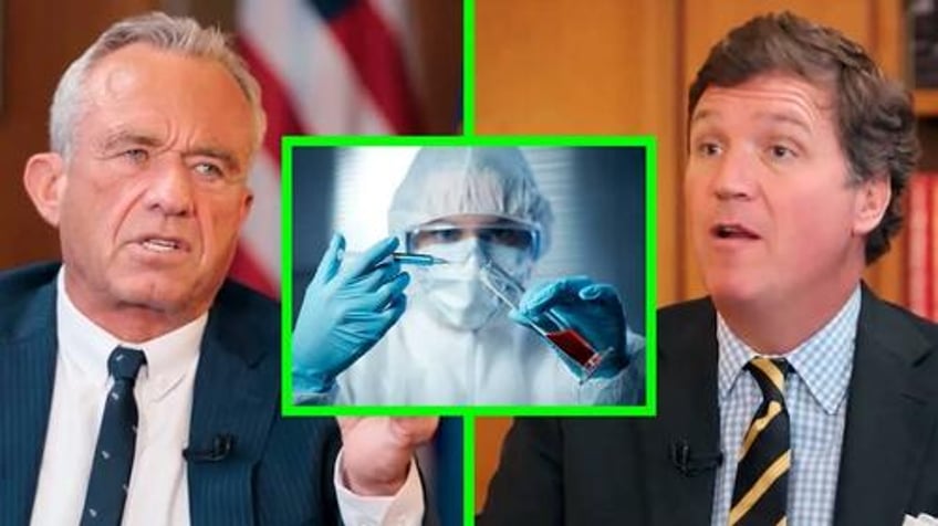 rfk jr unloads disturbing vaccine secrets on tucker and surprises everyone on trump