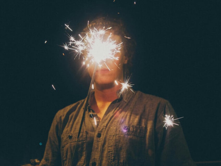 Firework, Man's Head, Unsplash